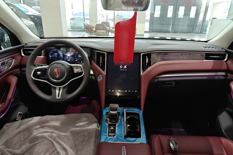 Used Hongqi HS7 PHEV 2025 Model 2.0T PHEV Four-Wheel Drive 2 Million Units Commemorative Edition 6-Seater