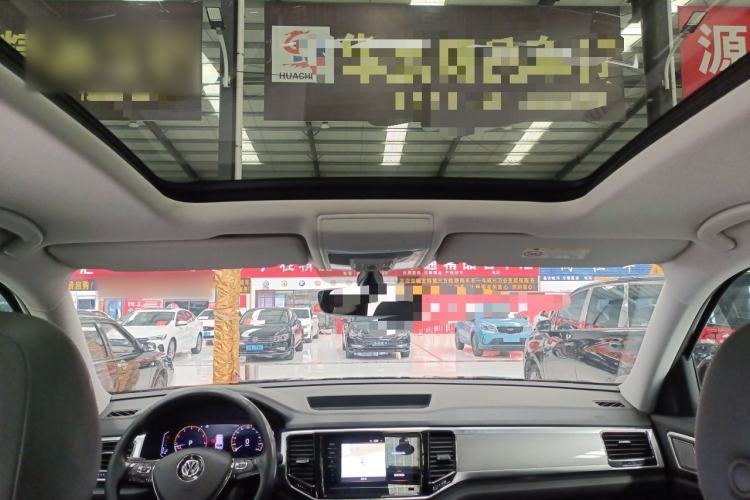 Used Volkswagen Teramont 2020 330TSI Two-Wheel-Drive Luxury Edition China VI Standard Headliner