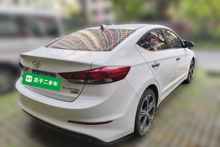 Used Hyundai Elantra (6th Generation / Lingdong) 2018 1.4T Dual-Clutch Xuan Dong · Dynamic Edition Rear Right 45 Deg