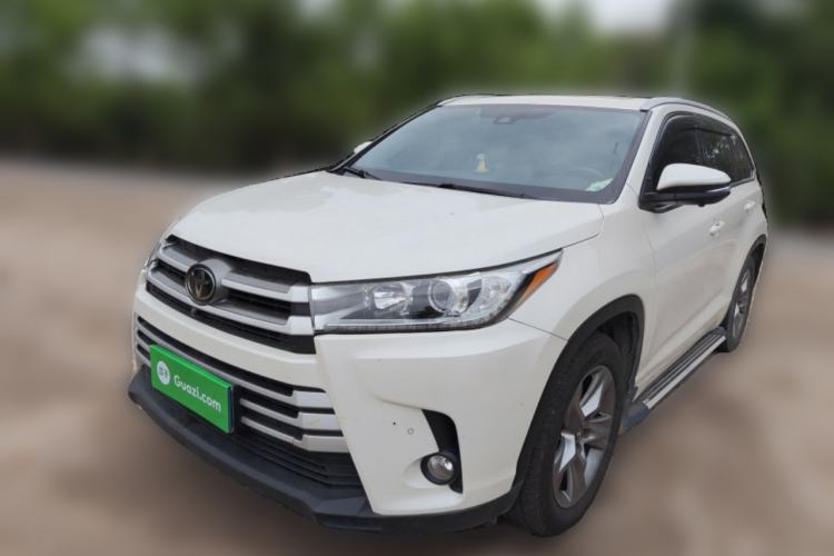 Used Toyota Highlander 2018 2.0T Four-Wheel Drive Luxury Version 7 Seats China VI Standard