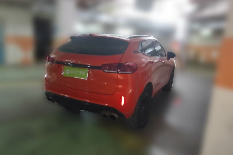 Used Wey VV5 2019 1.5T Two-Wheel-Drive Orange Edition Limited Model Rear Right 45 Deg