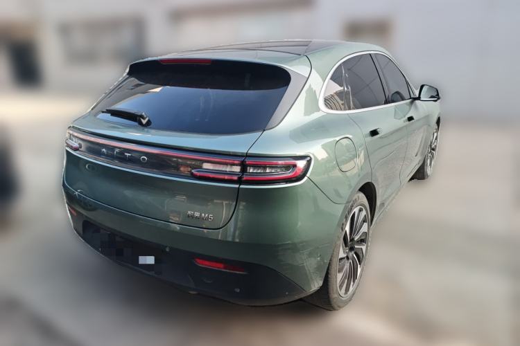 Used Hima AITO M5 2022 Extended-Range Four-Wheel Drive Ultimate Edition Rear Right 45 Deg