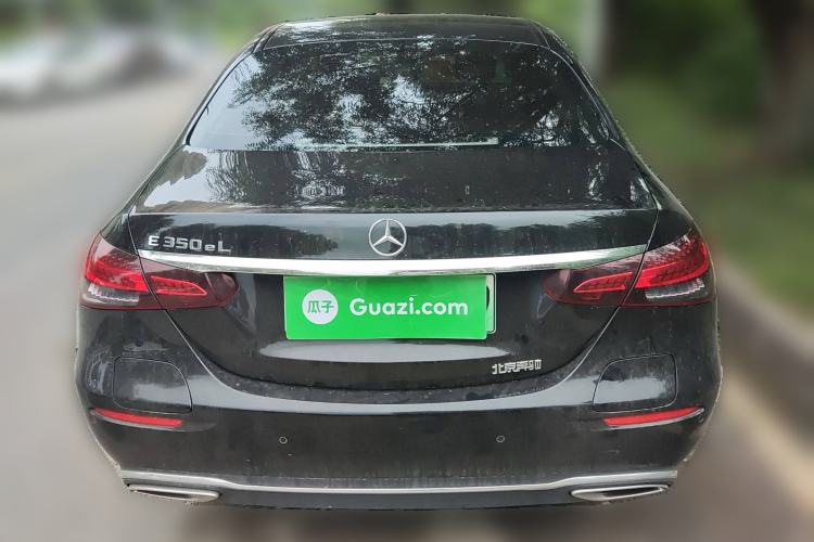 Used Mercedes-Benz E-Class New Energy 2022 Second Facelift E 350 e L Plug-in Hybrid Sedan Rear