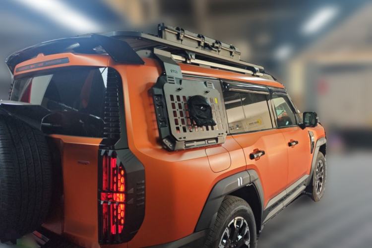 Used Jetour Zongheng G700 Trailblazer 2025 Model Zong Ye Edition 5-seater Rear Right 45 Deg