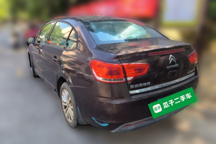 Used Citroen C-Quatre 2014 VTS Version 1.6L Manual - Premium Model Rear Left 45 Deg