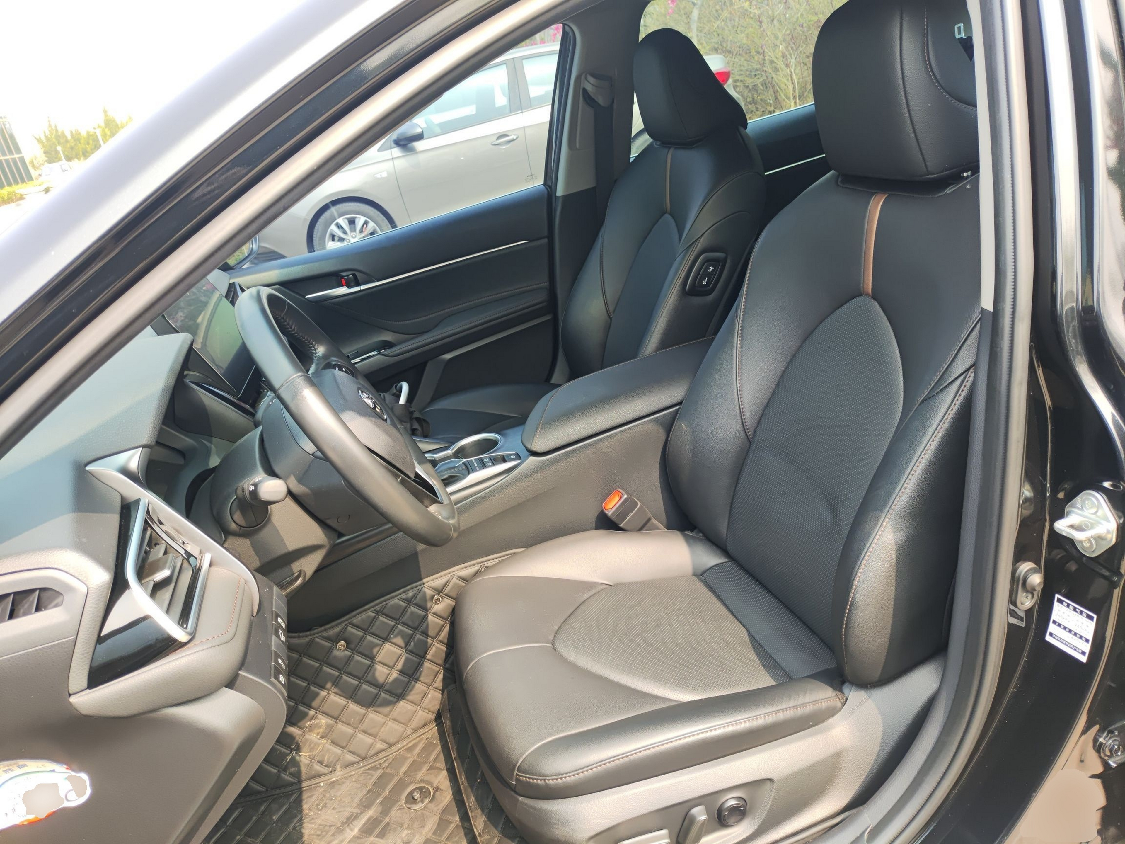 Avant de la voiture