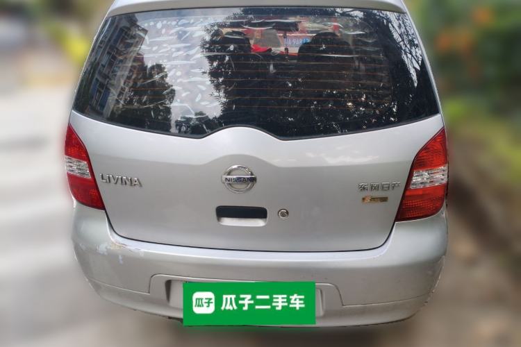 Used Nissan Livina 2010 Jingyue Edition 1.6L Automatic All-in-One Model Rear