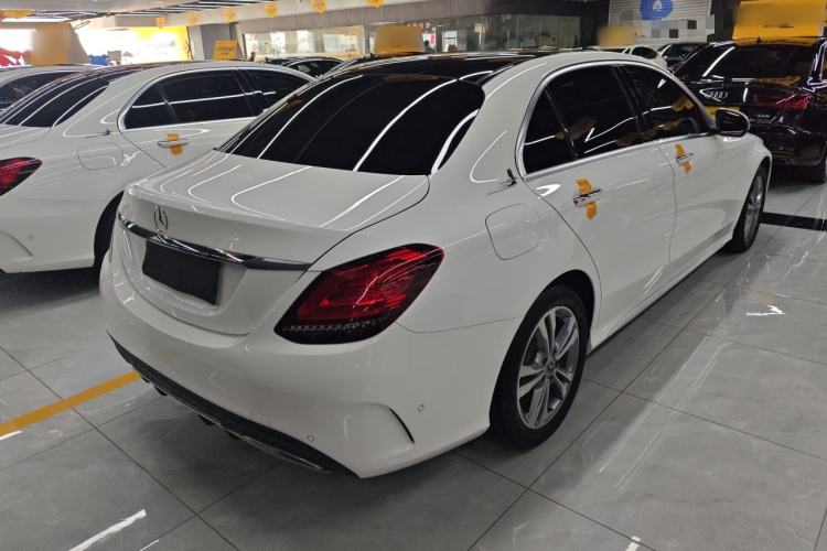 Used Mercedes-Benz C-Class 2021 C 200 L Fashion Edition Sport Version Rear Right 45 Deg