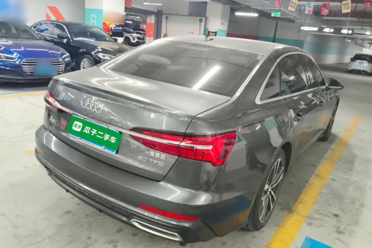 Used Audi A6L 2022 40 TFSI Luxury Dynamic Model Rear Right 45 Deg