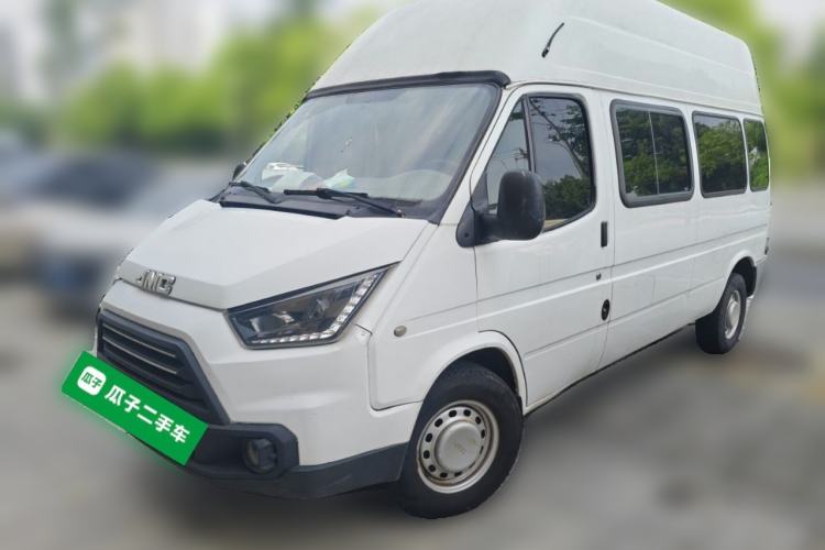 Used JMC Transit 2019 2.8T Commercial Version Long Wheelbase High Roof 6-Seater Rear Single Tire China VI Emission Standard – JX493