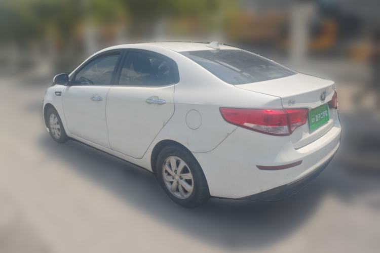 Used Kia K2 2015 Sedan 1.4L Automatic GLS Rear Left 45 Deg