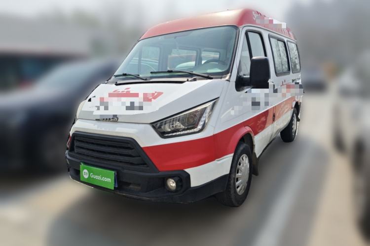 Used JMC Transit 2019 2.8T Commercial Version Short Wheelbase Mid-Roof 6-Seater China VI JX493