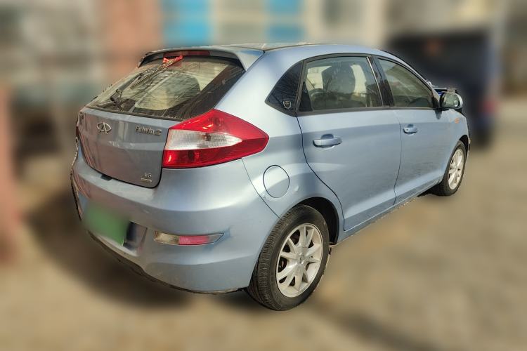 Used Chery Fengyun 2 2010 Hatchback 1.5L Powerful Model Rear Right 45 Deg