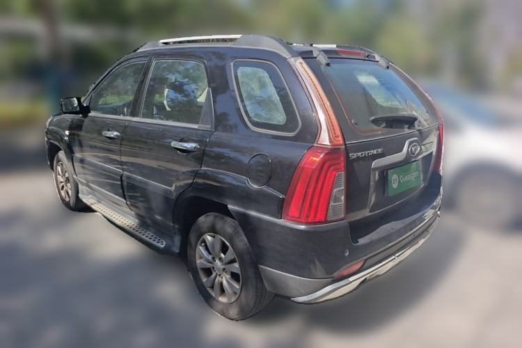 Used Kia Sportage 2013 2.0L Manual Two-Wheel Drive GL Trim Rear Left 45 Deg