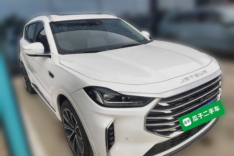 Used JETOUR X70 2023 Zhuge 2.0T DCT Wolong 7-Seater Front Right 45 Deg