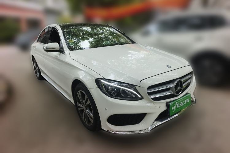 Used Mercedes-Benz C-Class 2015 Revised C 200 L Sport Edition Front Right 45 Deg