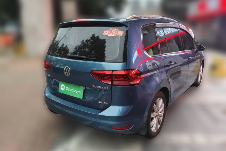 Used Volkswagen Touran 2018 Volkswagen Touran L 280TSI DSG Comfort Edition 7-seater Rear Right 45 Deg