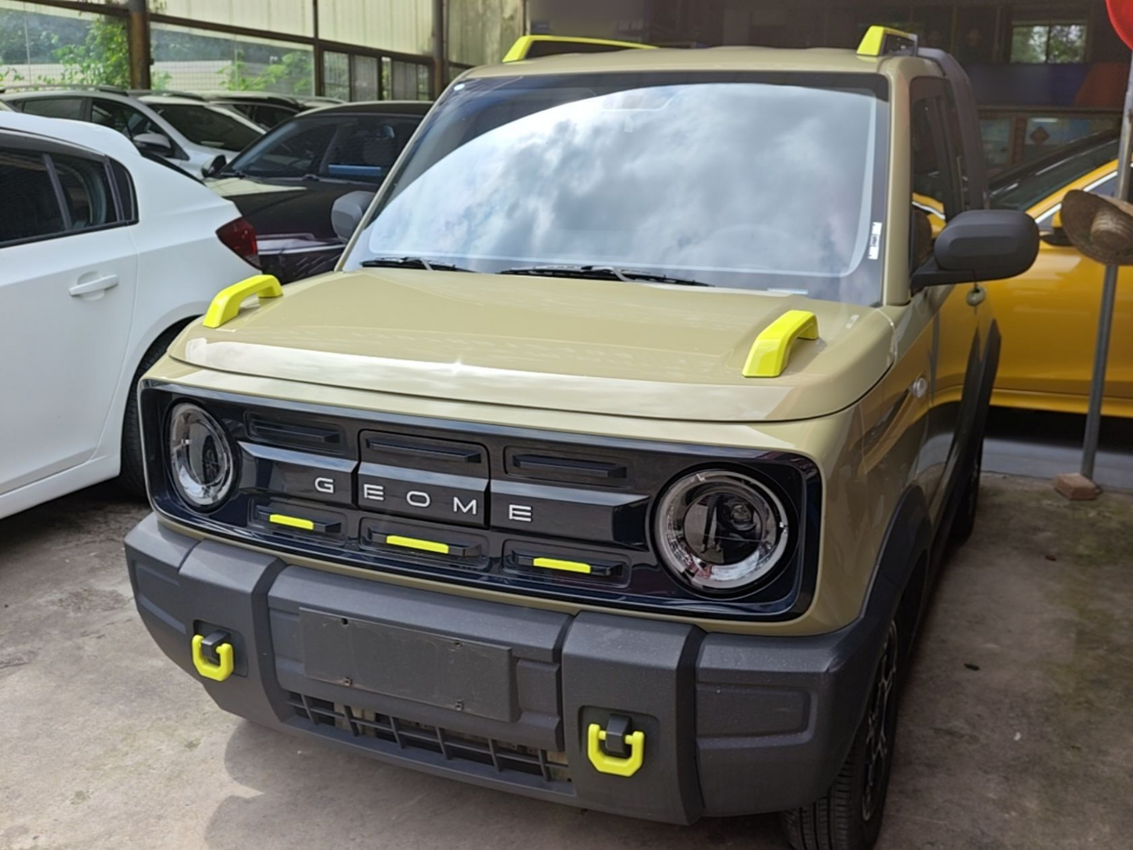 Under Front Bumper