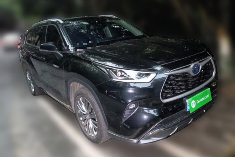 Used Toyota Highlander 2023 2.5L Smart Electric Hybrid Dual-Engine Four-Wheel Drive Prestige Version – 7 Seats Front Right 45 Deg