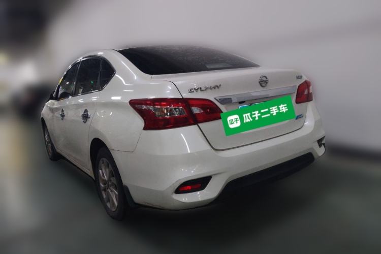 Used Nissan Sylphy 2019 1.6XV CVT Smart Connect Luxury Edition China VI Standard Rear Left 45 Deg
