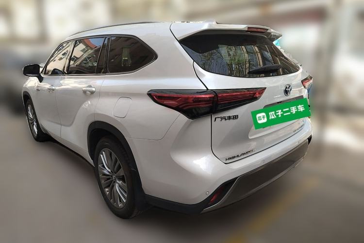 Used Toyota Highlander 2022 Dual-Engine 2.5L Four-Wheel Drive Supreme Edition 7-Seater Rear Left 45 Deg