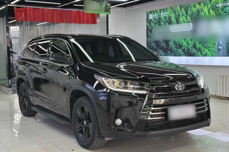 Used Toyota Highlander 2018 2.0T Four-Wheel Drive Knight Edition 7 Seats China VI Standard Exterior 2
