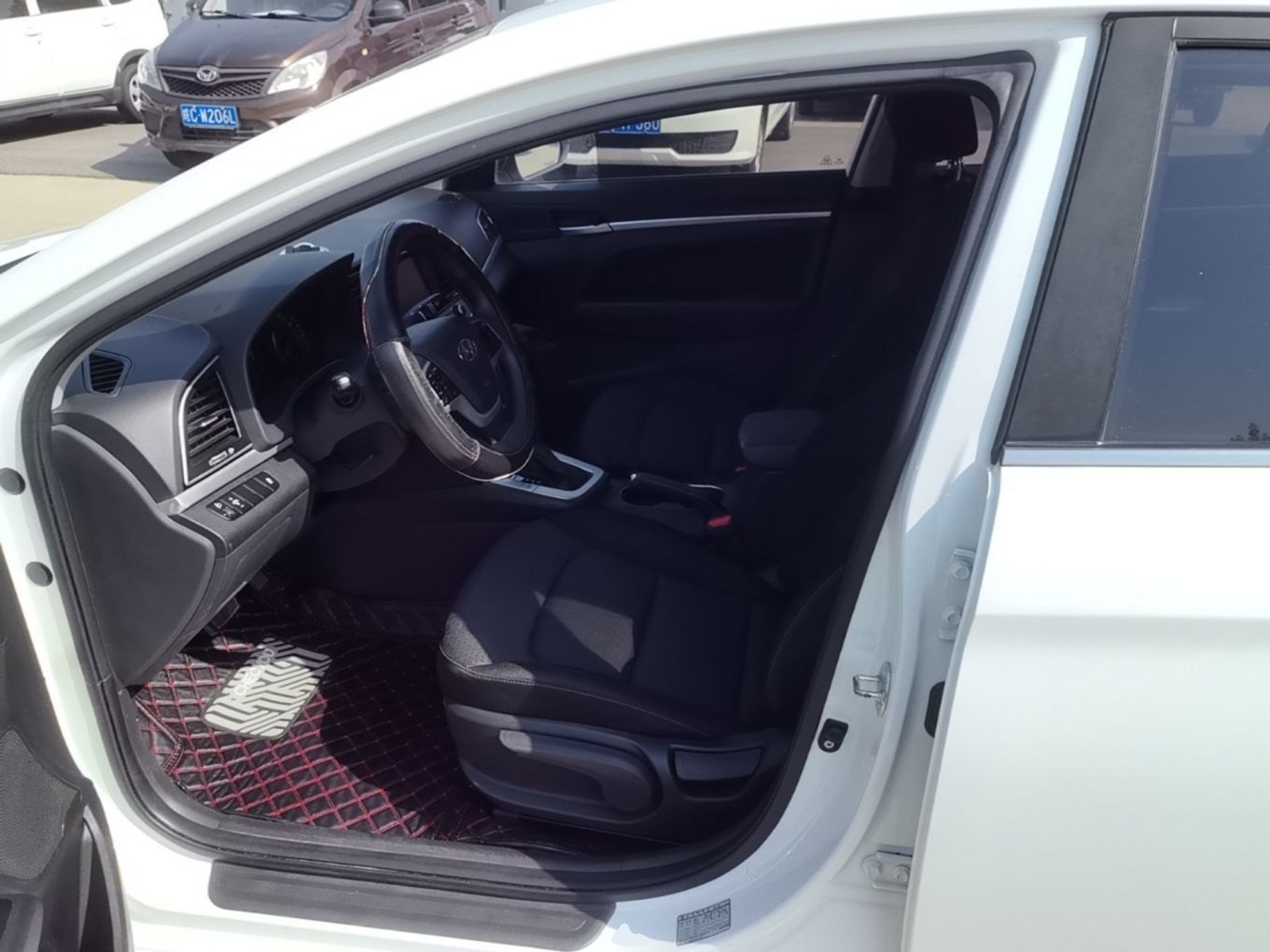 Avant de la voiture