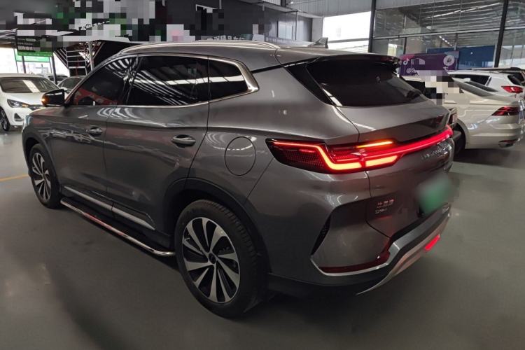 Used BYD Song PLUS New Energy 2024 HONOR Edition DM-i 110km Flagship PLUS Rear Left 45 Deg