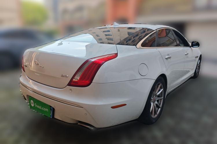 Used Jaguar XJ 2015 XJL 3.0 SC Elegant Business 80th Anniversary Limited Edition Rear Right 45 Deg