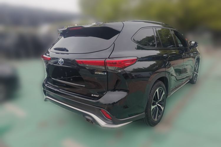 Used Toyota Crown Kluger 2021 2.5L HEV Four-Wheel Drive Premium Edition Rear Right 45 Deg