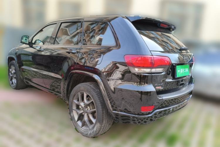 Used Jeep Grand Cherokee 2021 3.0L 80th Anniversary Edition Rear Left 45 Deg