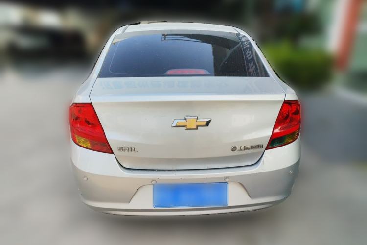 Used Chevrolet Sail 2013 Sedan 1.2L Manual Fashionable Happiness Edition Rear
