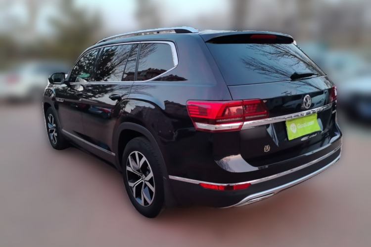 Used Volkswagen Teramont 2017 530 V6 Four-Wheel Drive Luxury Edition Rear Left 45 Deg