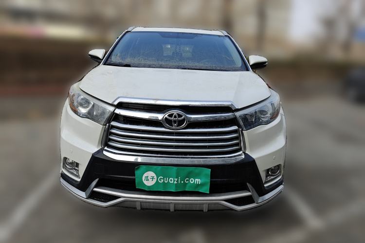 Used Toyota Highlander 2017 2.0T Four-Wheel Drive Luxury Edition 7 Seats Front