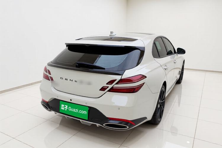 Used Genesis G70 2024 2.0T Hunter Model Rear-Drive Luxury Edition Shooting Brake Rear Right 45 Deg