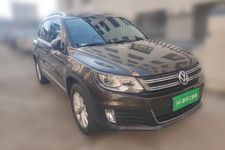 Used Volkswagen Tiguan 2015 1.8TSI Automatic Two-Wheel Drive Comfort Edition Front Right 45 Deg