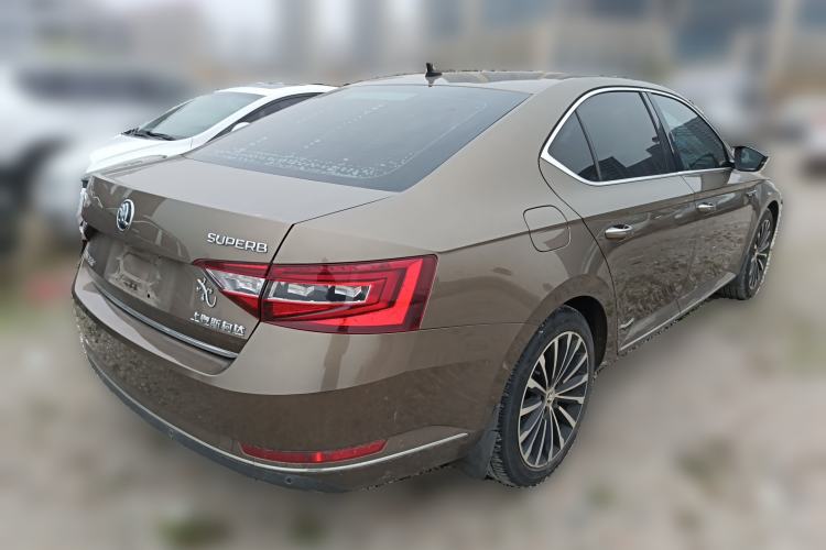 Used Skoda Superb 2018 TSI330 DSG Luxury Edition China V Standard Rear Right 45 Deg