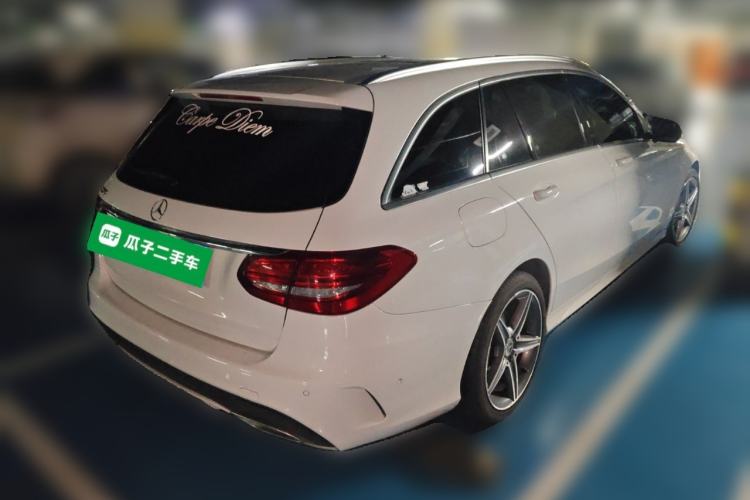 Used Mercedes-Benz C-Class 2017 Facelift C 200 Station Wagon Rear Right 45 Deg