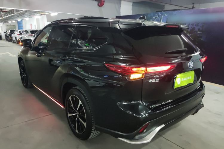 Used Toyota Crown Kluger 2022 2.5L HEV Four-Wheel Drive Premium Edition Rear Left 45 Deg