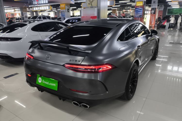 Used Mercedes-Benz AMG GT 2019 AMG GT 50 four-door sports car Rear Right 45 Deg