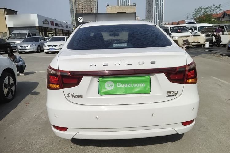Used Dongfeng Aeolus E70 2021 Revised Version 2 360H Battery-Swap Edition Rear