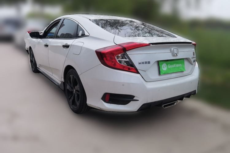 Used Honda Civic 2019 220TURBO CVT Dynamic Edition China VI Emission Standard Rear Left 45 Deg