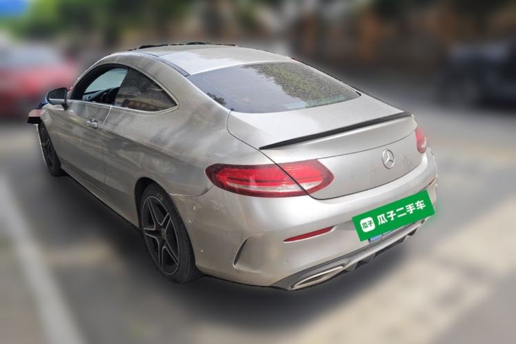 Used Mercedes-Benz C-Class 2021 C 260 Coupe Rear Left 45 Deg