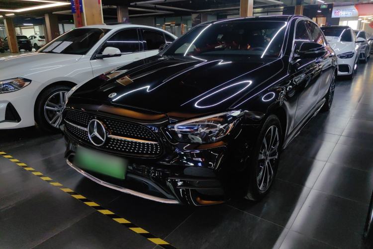 Used Mercedes-Benz E-Class New Energy 2023 E 350 e L Plug-in Hybrid Sports Sedan