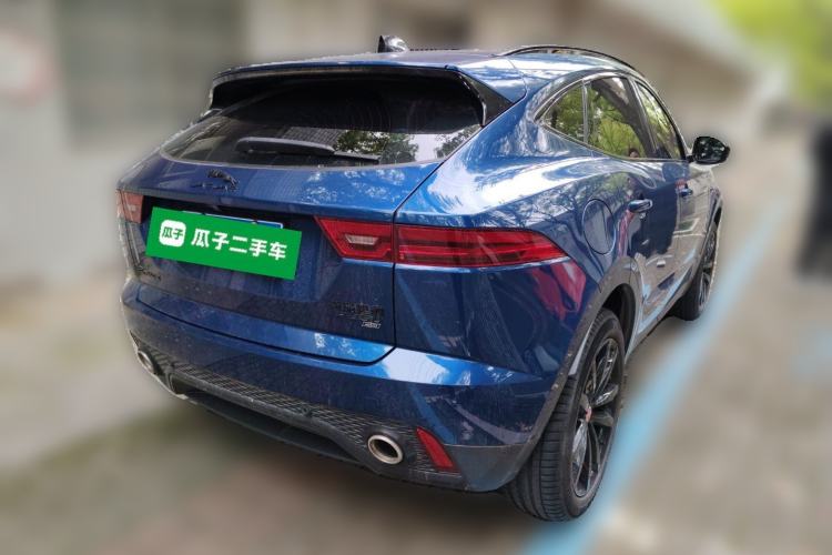 Used Jaguar E-PACE 2024 YAO Black Sport Edition R-DYNAMIC SE BLACK Rear Right 45 Deg