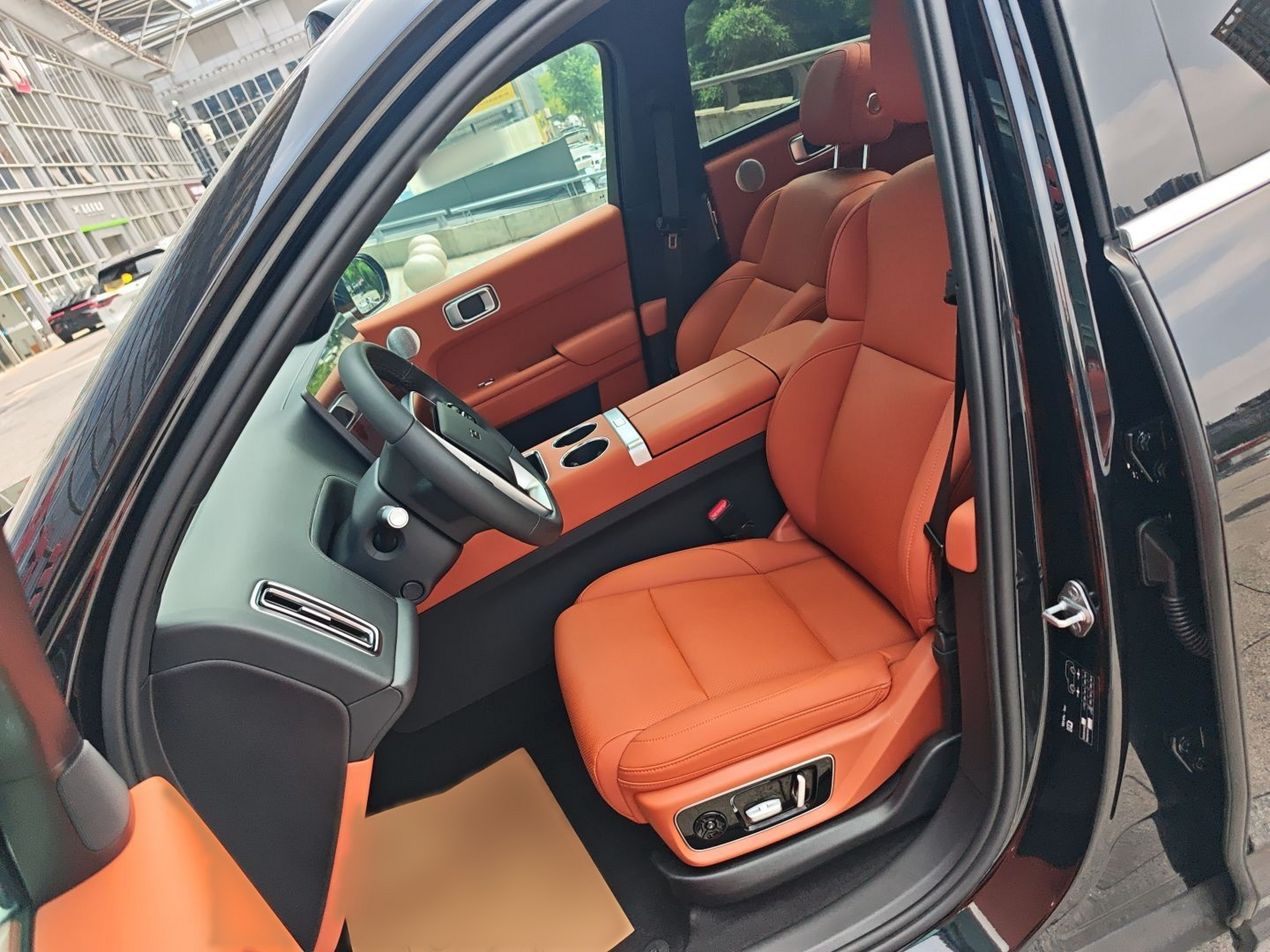 Avant de la voiture