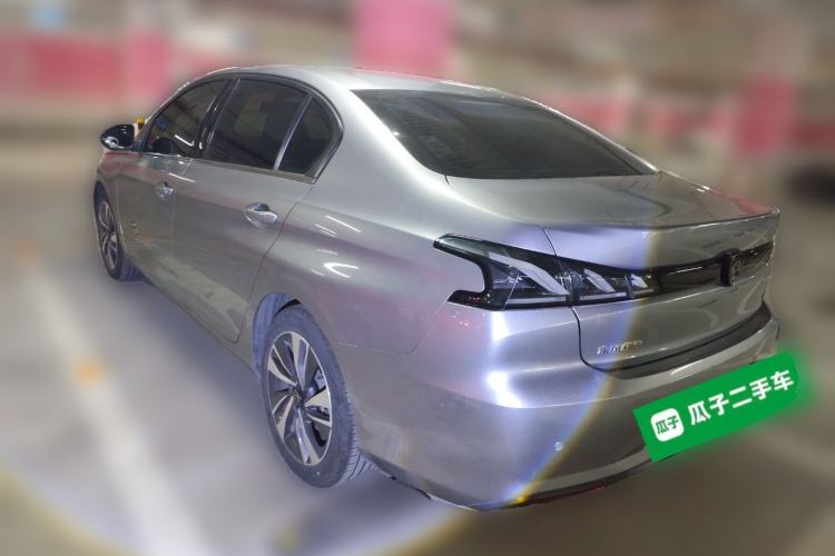 Used Peugeot 408 2022 1.6T Light-Chasing Edition Rear Left 45 Deg