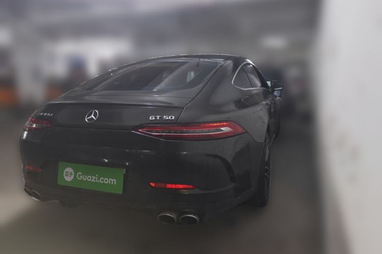 Used Mercedes-Benz AMG GT 2019 AMG GT 50 four-door sports car Rear Right 45 Deg