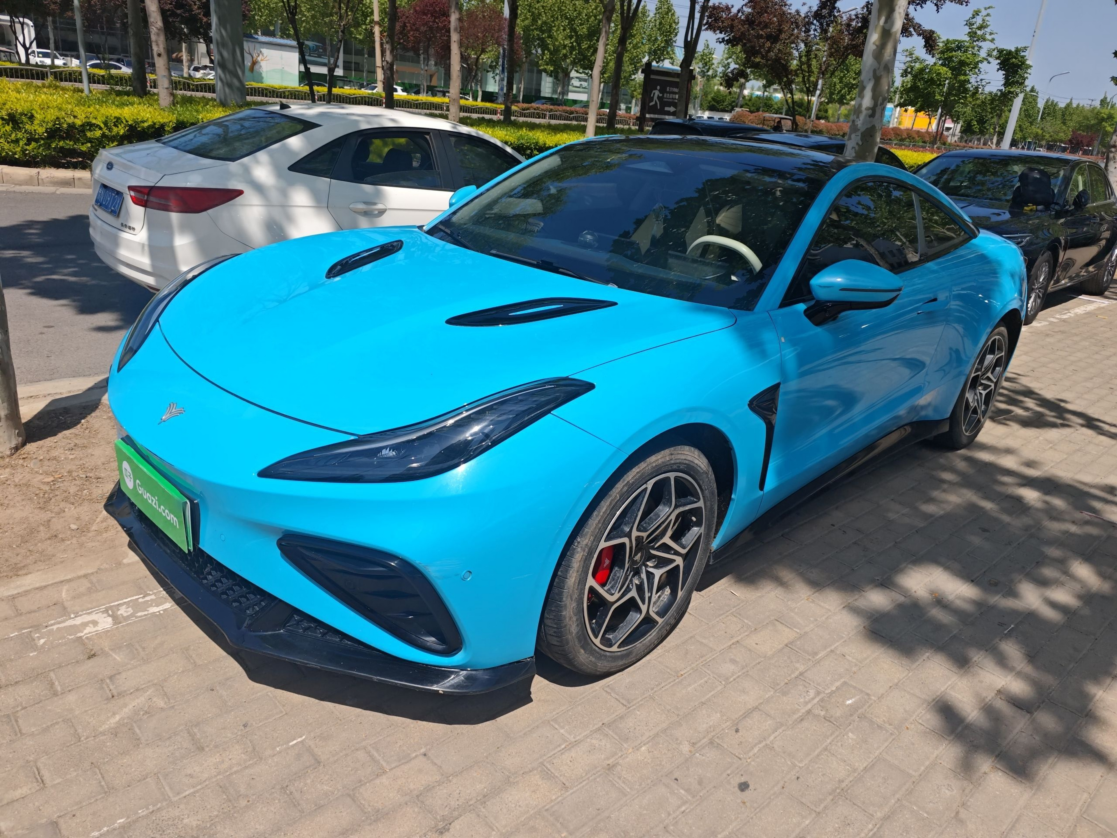 تحت مقدمة السيارة