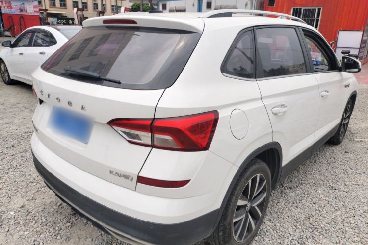Used Skoda Kamiq 2018 1.5L Automatic Comfort Edition China VI Standard Rear Right 45 Deg